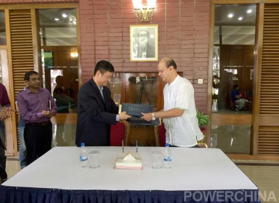 SEPCOIII, Bangladeshi navy sign MOU for S.ALAM project