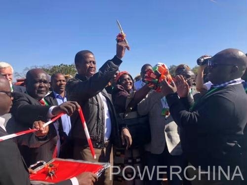 Zambian President attends groundbreaking ceremony for OPRC road project