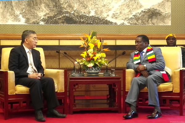 Chairman of POWERCHINA meets Zimbabwean president