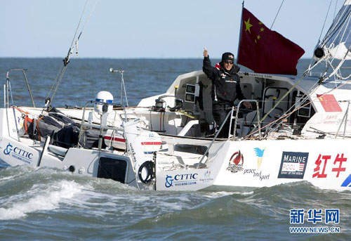 Guo Chuan passes midway point