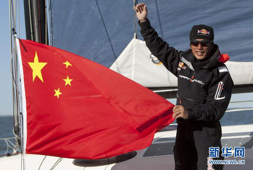 Guo Chuan passes midway point