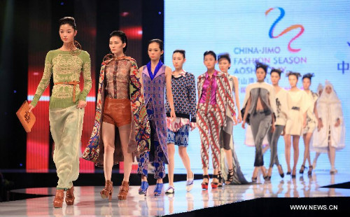Creations presented at China Jimo Fashion Season