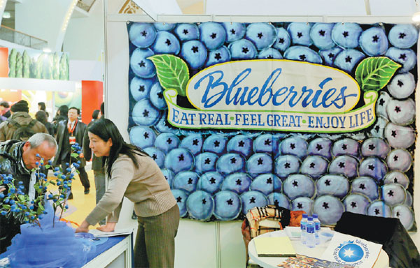 Blueberries to pack a punch