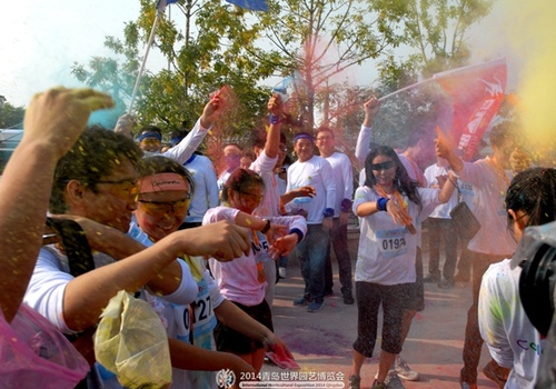 Color Run race comes to Qingdao Expo