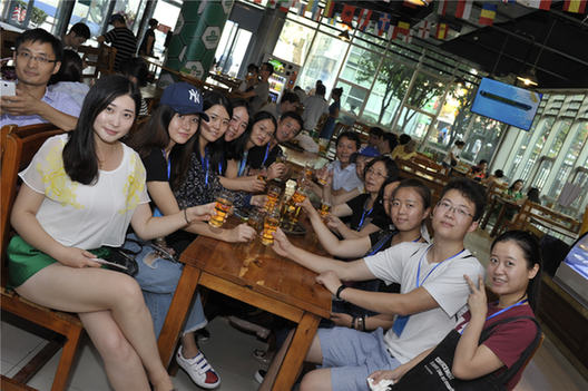 Coastal city boosted by worldwide renowned brands