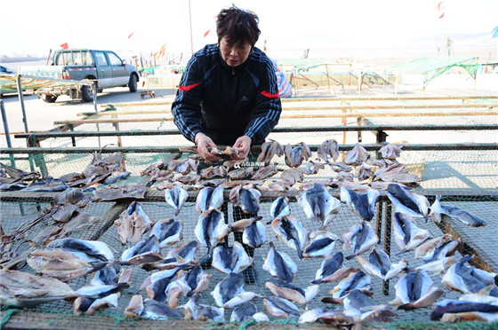 Sun-dried fish: Qingdao flavor in winter