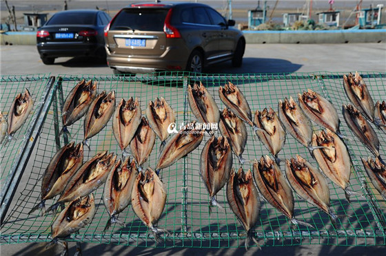 Sun-dried fish: Qingdao flavor in winter