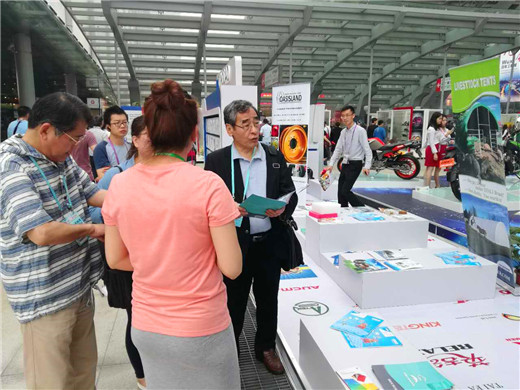 Qingdao public exhibition makes gain at Canton Fair