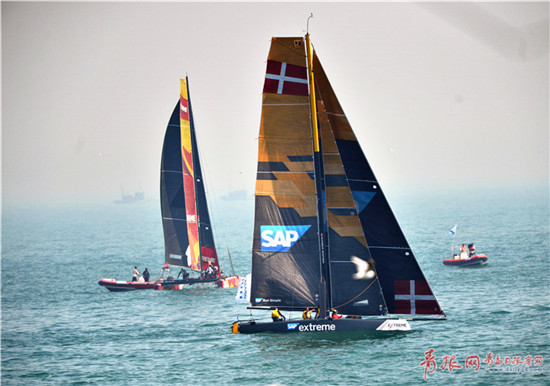 2017 Extreme Sailing Series Act 2 opens in Qingdao