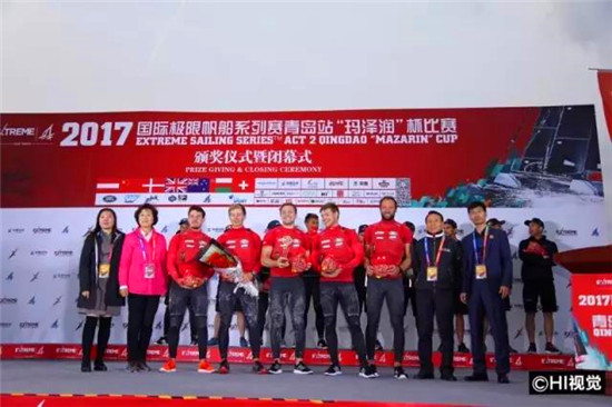 Extreme Sailing Series Act 2 concludes in Qingdao