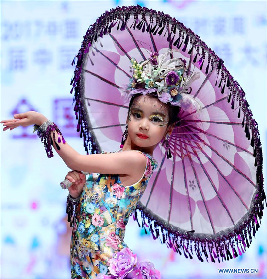 Children's model contest held in Qingdao