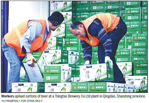 Tsingtao revs up on Asahi stake sale