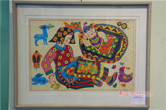 New Year painting exhibition dazzles Qingdao