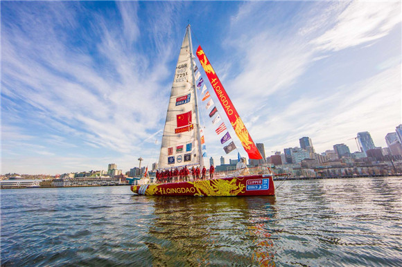 Qingdao claims first Clipper Race win