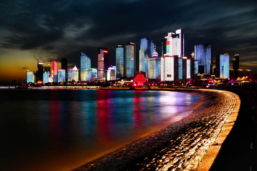 Qingdao, a city of old and modern