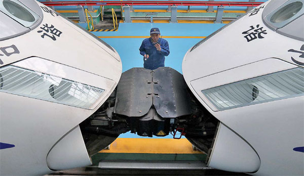 Rail giant on track for UK business