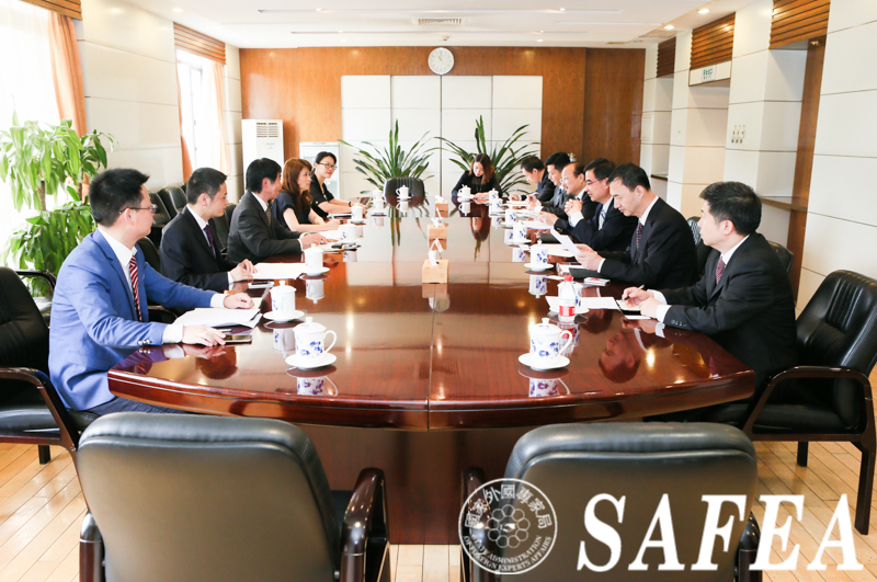 Sun Zhaohua hosts meeting with Japanese engineering institution
