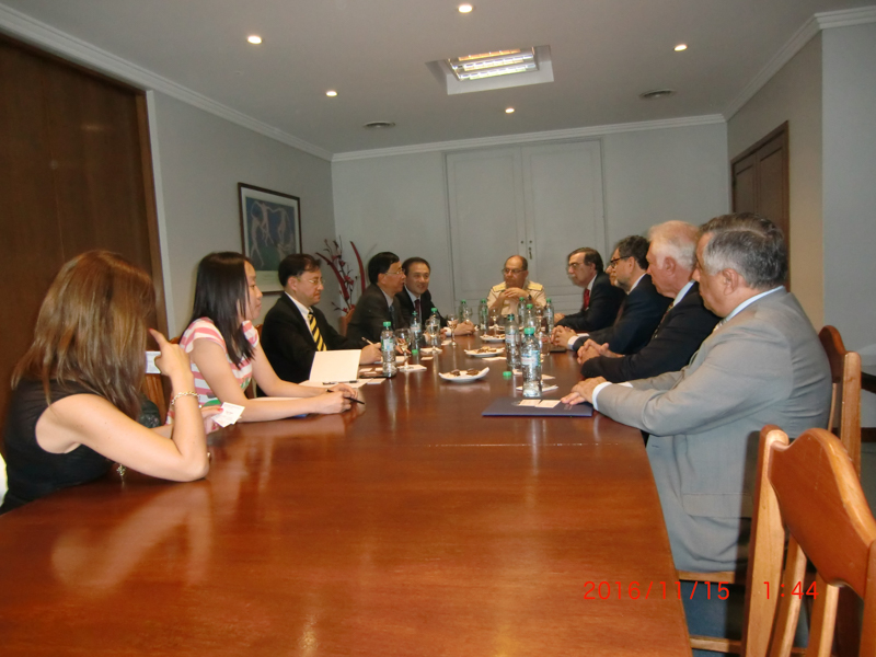 Lu Ming visits Argentina, Peru, and the US