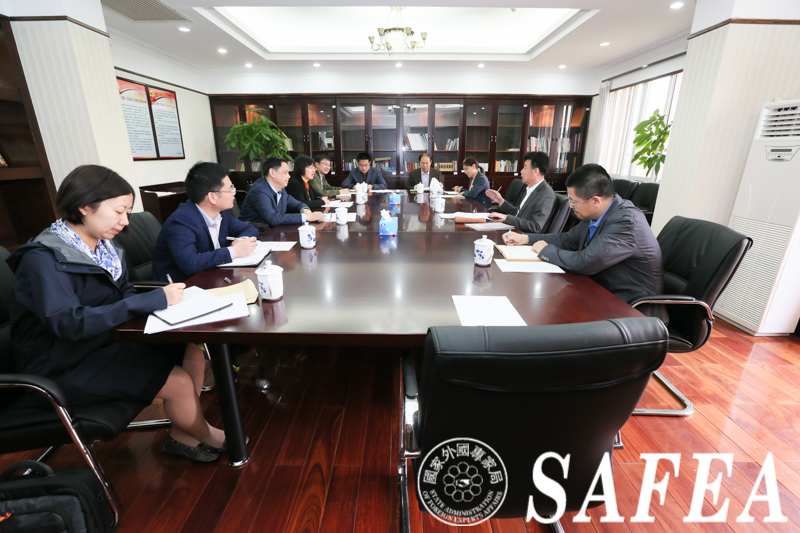 SAFEA administrator meets with delegation from Hangzhou