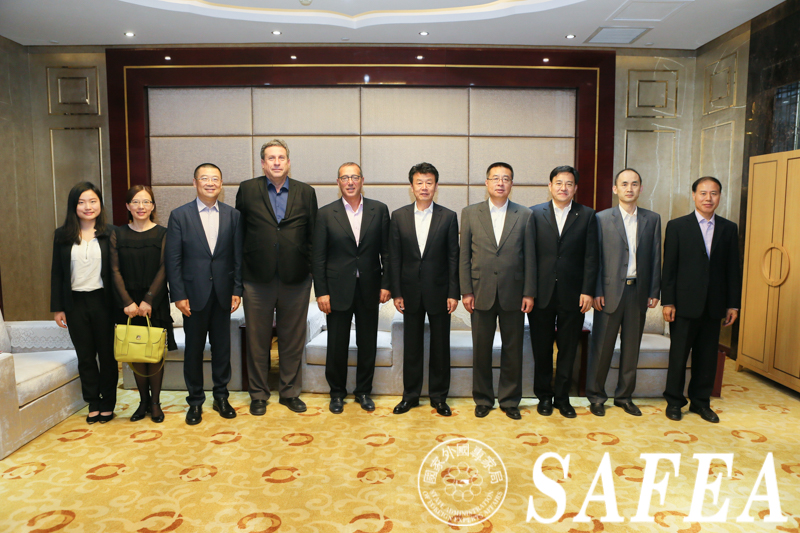 SAFEA administrator meets with the Israeli Ambassador to China