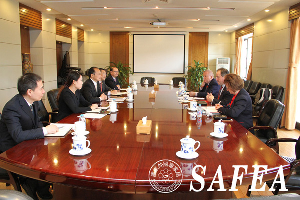 Tim Allen leads a delegation to SAFEA