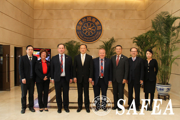 Tim Allen leads a delegation to SAFEA