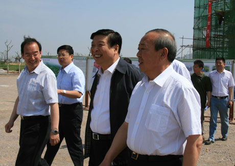 第七届中国国际园林花卉博览会园区建设全面推进