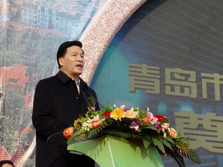 青岛地铁建设工程举行奠基仪式