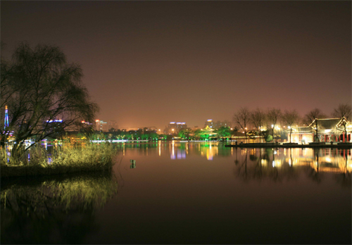 梦幻大明湖夜景