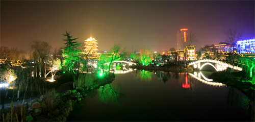 梦幻大明湖夜景