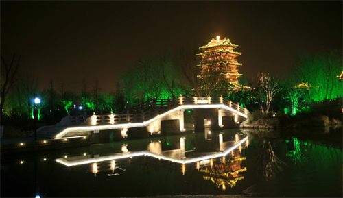 梦幻大明湖夜景