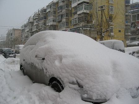 烟台暴雪成灾