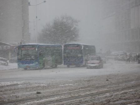 烟台暴雪成灾