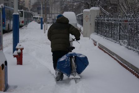 烟台暴雪成灾