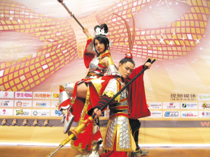 省科技馆上演动漫真人秀 预热世博动漫嘉年华