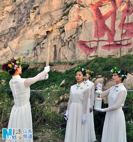 2010年中国水上运动会圣火传递活动即将举行
