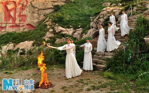 2010年中国水上运动会圣火传递活动即将举行