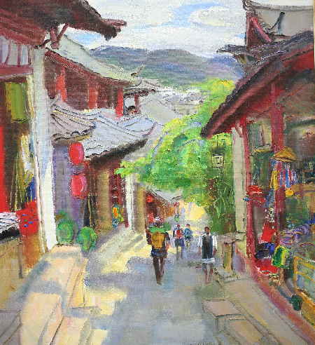 “研究与超越”--第二届中国小幅油画展在山东潍坊坊茨小镇举行
