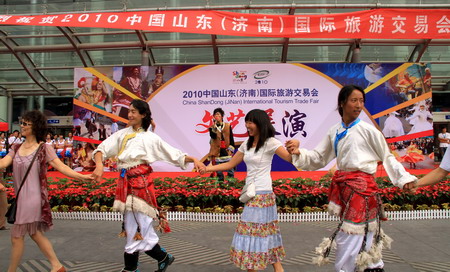 海内外旅游胜地争相亮相2010中国山东旅游交易会