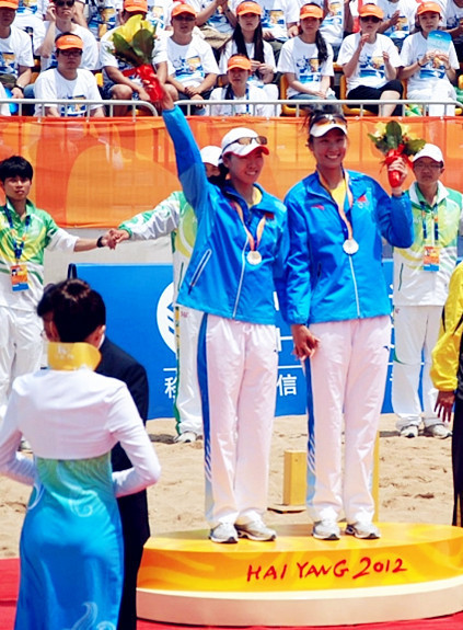 China wins ABG women's volleyball silver medal