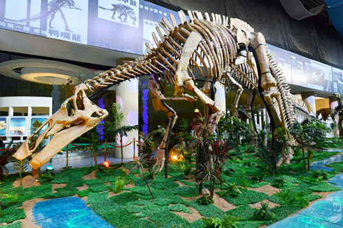 China's 'Dinosaur City' impresses foreign media