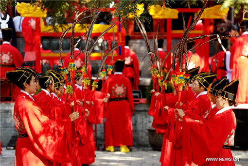 2567th birthday of Confucius marked around China