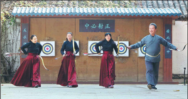 Reviving traditional Chinese archery