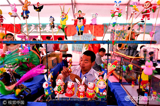 In pics: Yimeng dough figurines