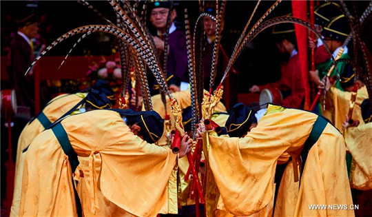 Ceremonies held around China to celebrate birthday of Confucius