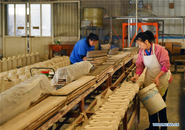 In pics: Shell porcelain production in China's Shandong