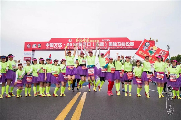 Dongying hosts marathon along Yellow River estuary