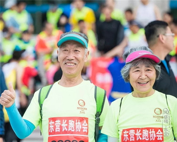 Dongying hosts marathon along Yellow River estuary