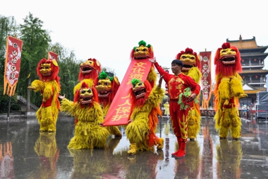 Taierzhuang marks Cultural and Natural Heritage Day