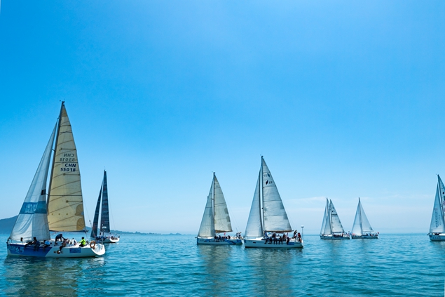 Highlights of Weihai intl yacht race